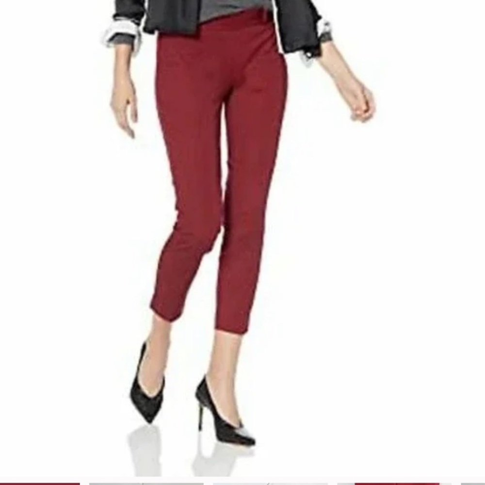 J.CREW Midrise Skinny Rosewood Pink pants